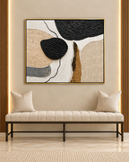 Urban Essence 100% Hand Wall Painting For Home ( 32 x 47 Inches )