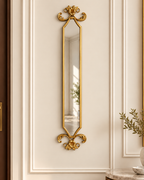 Floral Scepter Designer Wall Mirror For Home & Home Decoration Item