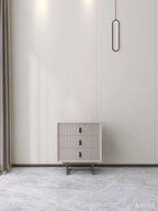 Classic Elegance Three-Drawer Cabinet (Gray)
