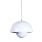 Vibe Dome Pendant Light For Home & Item for Home Decoration - White
