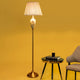 Fiesta Marble Effect Base Decorative Ceramic Floor Lamp