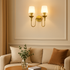 Elysian Curve Wall Light for Living Room - Double Sconce