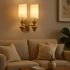 Opus Meridian Wall Lamps for Home- Double Sconce