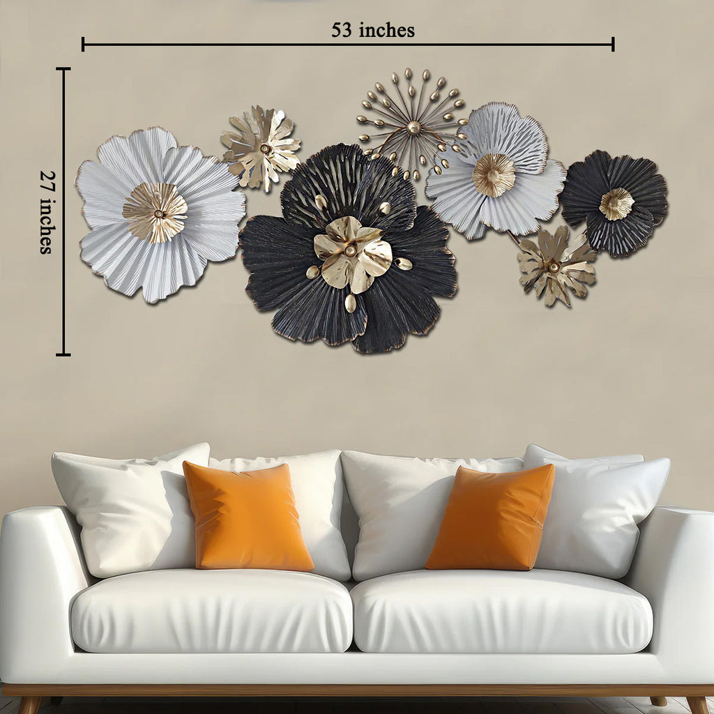 Zeus Decorative Metal Wall Art Panel