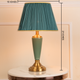 The Colonial Green and Gold Decorative Table Lamps for Study (N)