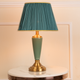 The Colonial Green and Gold Decorative Table Lamps for Study (N)