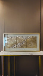 Flowing Dunes Shadow Box Wall Decoration Piece