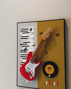 Tunes & Tones Wall Decoration Pop Art Shadow box