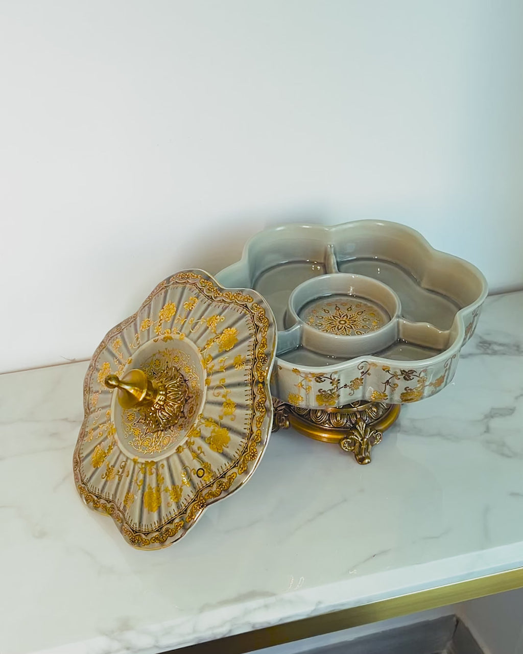 Celestial Cosmos Table Decorative Showpiece for Living Room