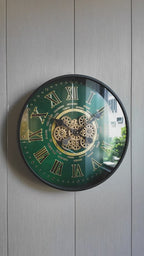 World Passage Luxury Designer Silent Movement Wall Clocks for the Home With Moving Gear Mechanism Buy Wall Clock Online (Steel Body)