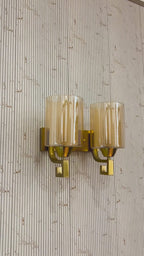 Silent Shine Wall Lamps for Home & Item for Wall Decoration - Double Sconce