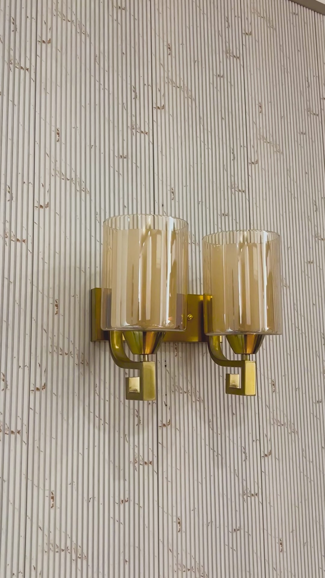 Silent Shine Wall Lamps for Home & Item for Wall Decoration - Double Sconce