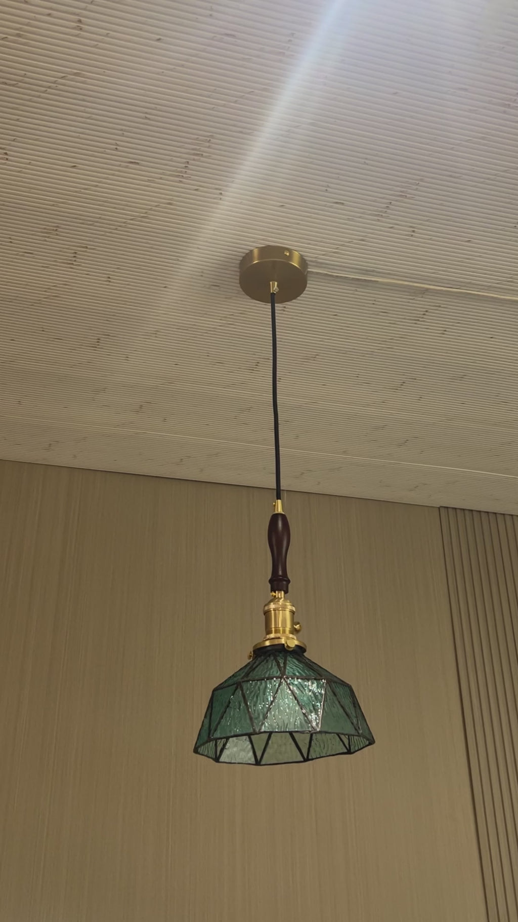 Emerald Essence Pendant Light For Living Room