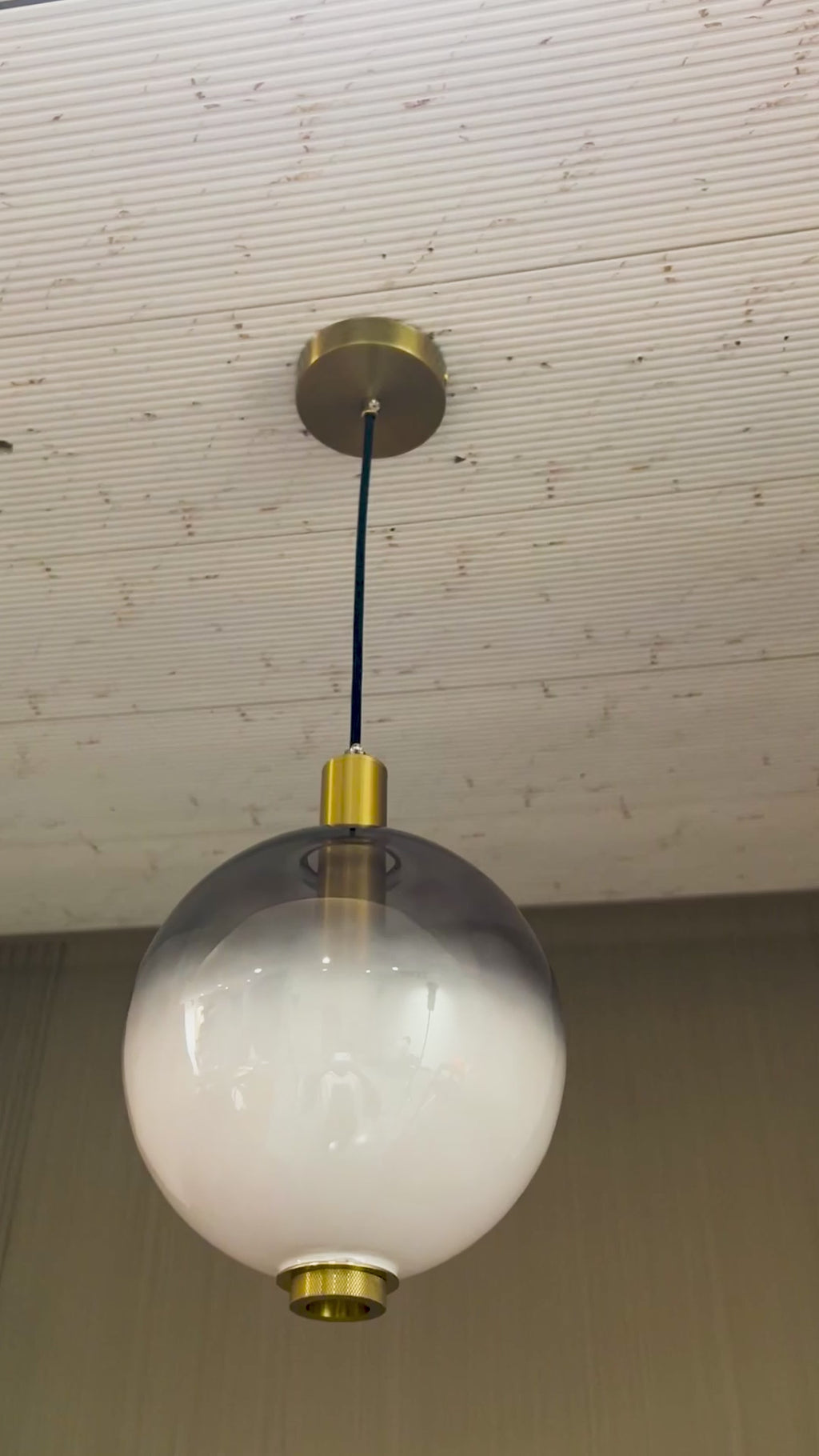 Orbis Luxe Ceiling Light For Home & Home Decoration Item - Somke Grey
