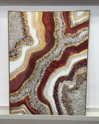 Ethereal Chromatica Resin Art Wall Painting