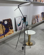 Modern Geometric Orb Designer Standing Lamp