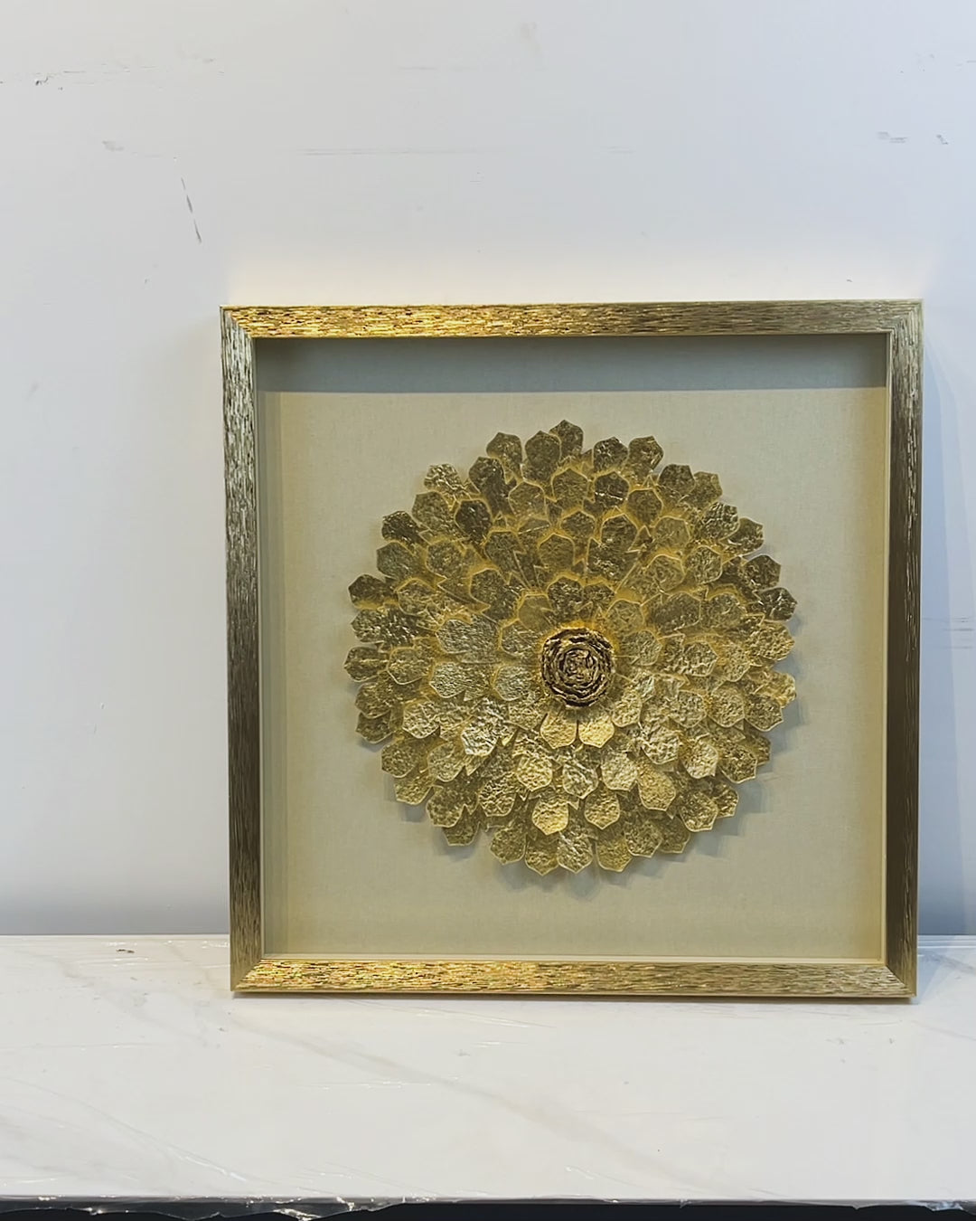 Gilded Garden Escape Shadow Box