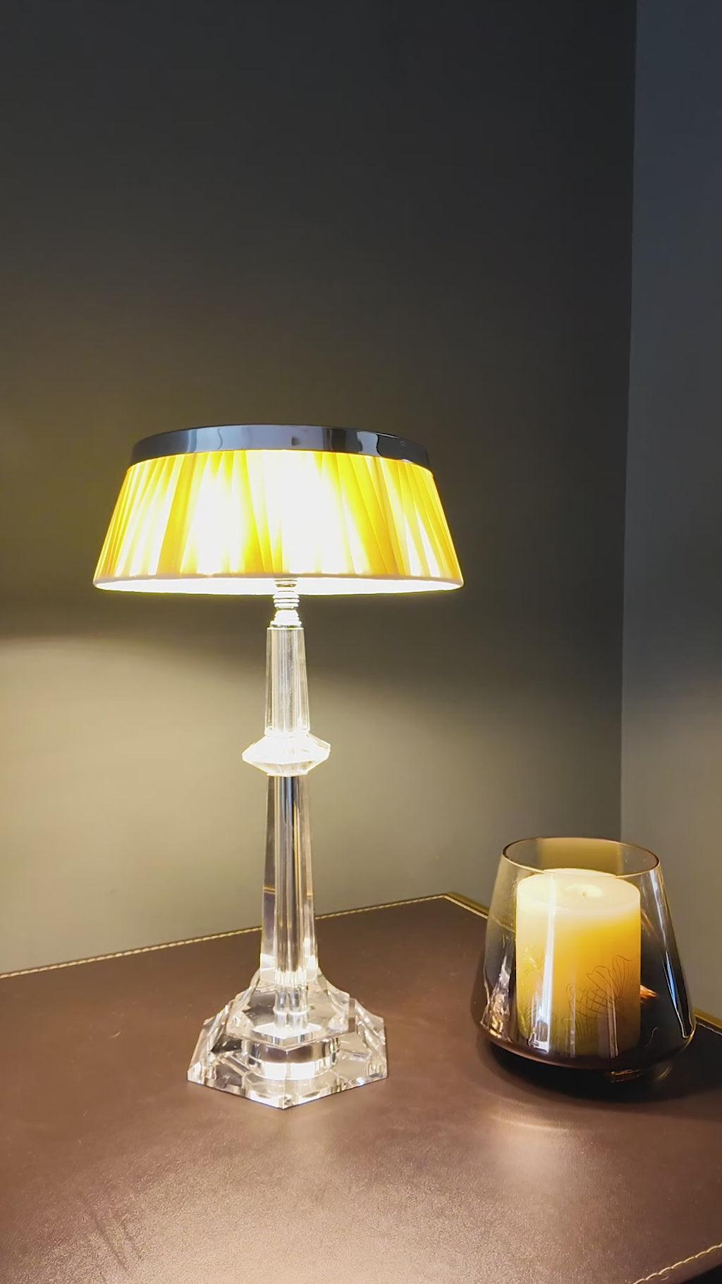 Gem Aura Crystal Table Lamps For Home & Item for Home Decoration