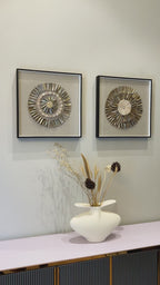 Seashell Radiance Ensemble Wall Art Shadow Box & Wall Decoration Item