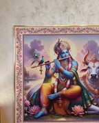 Vrindavan Bliss The Lord Krishna Painting For Home