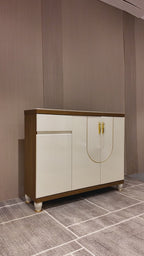 Aurelia Loop Storage Cabinet and Console Table For Home & Crockery Storage Cabinet / Crockery Unit