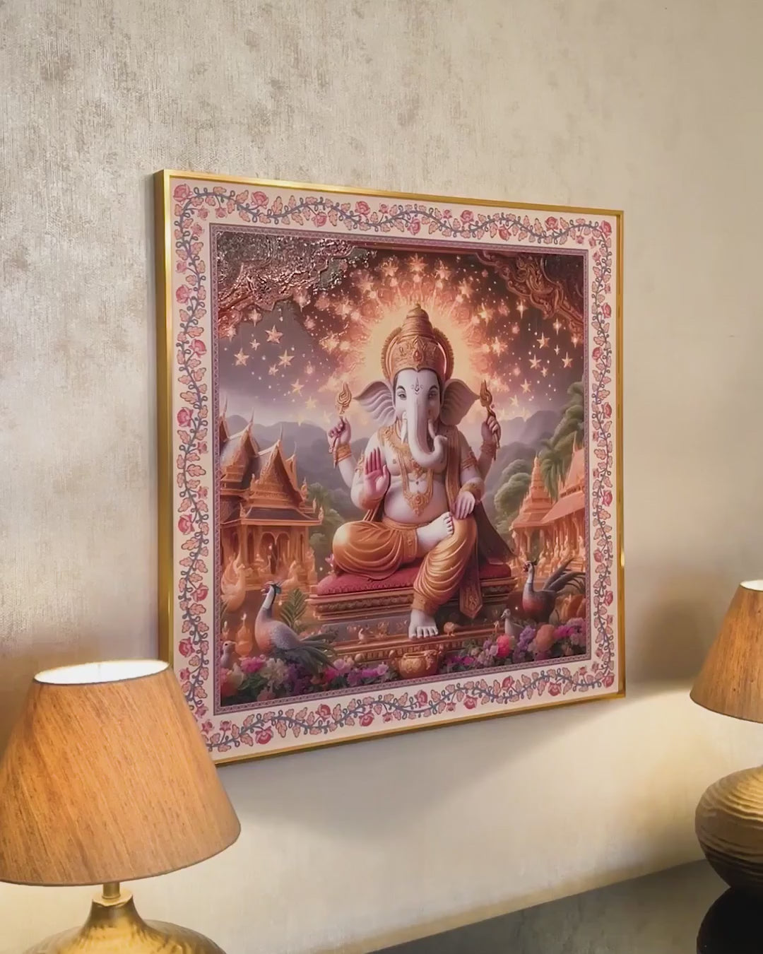 Vighnaharta Ganesh Ji Painting For Home
