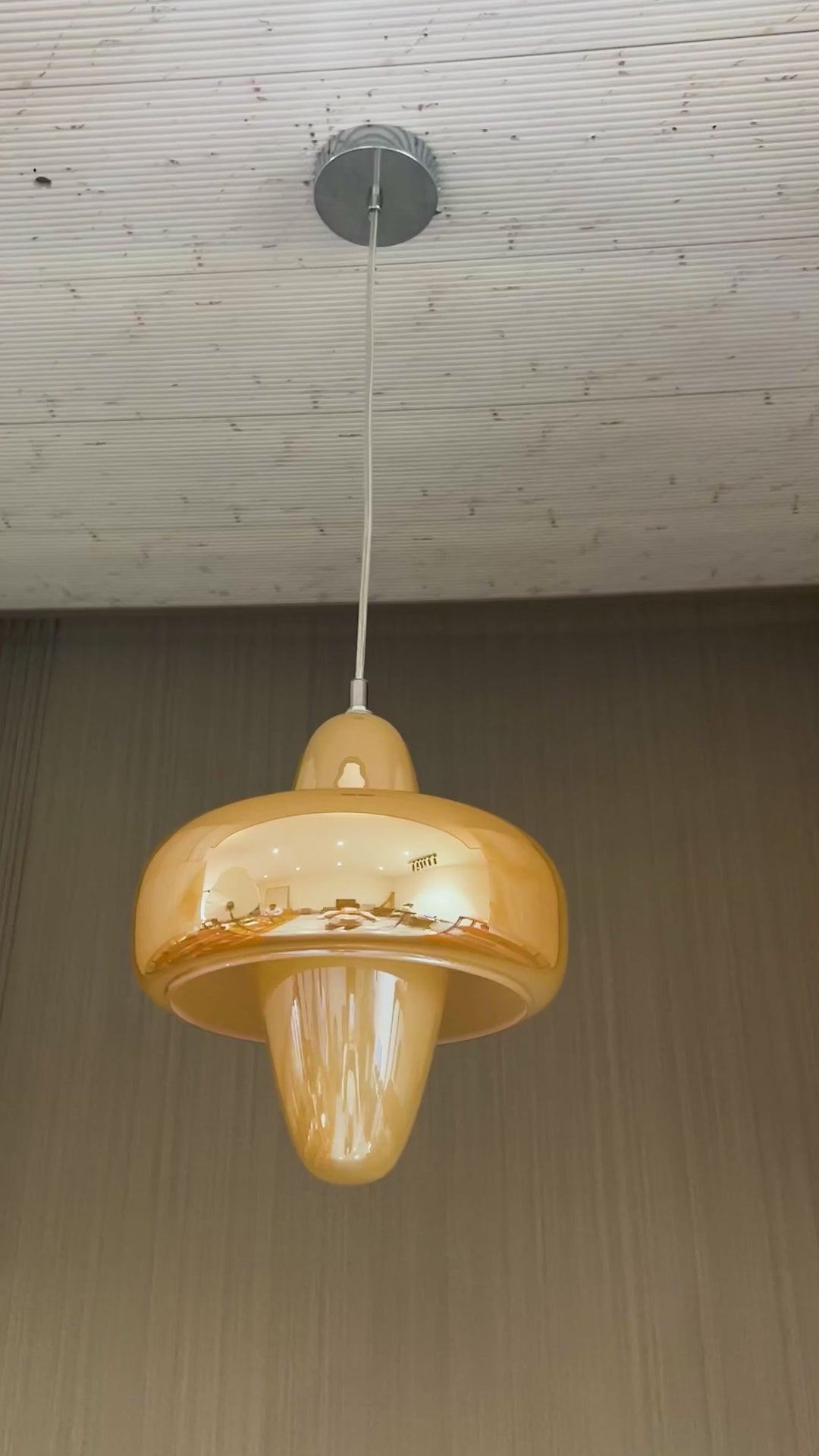 Celeste Amber Ceiling Light For Home & Home Decoration Item