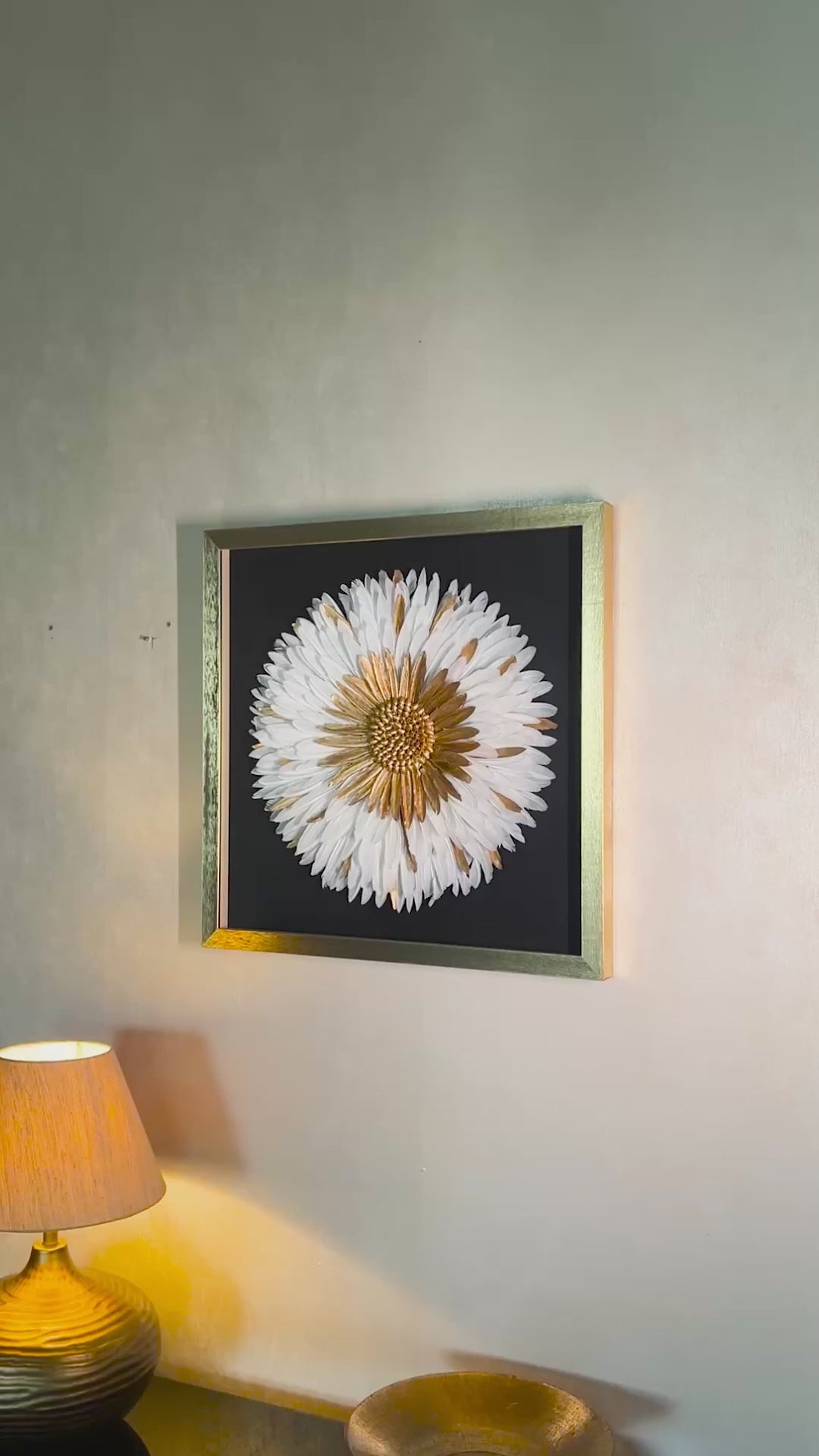 Glitz and Glam Shadow Box for Wall Decoration