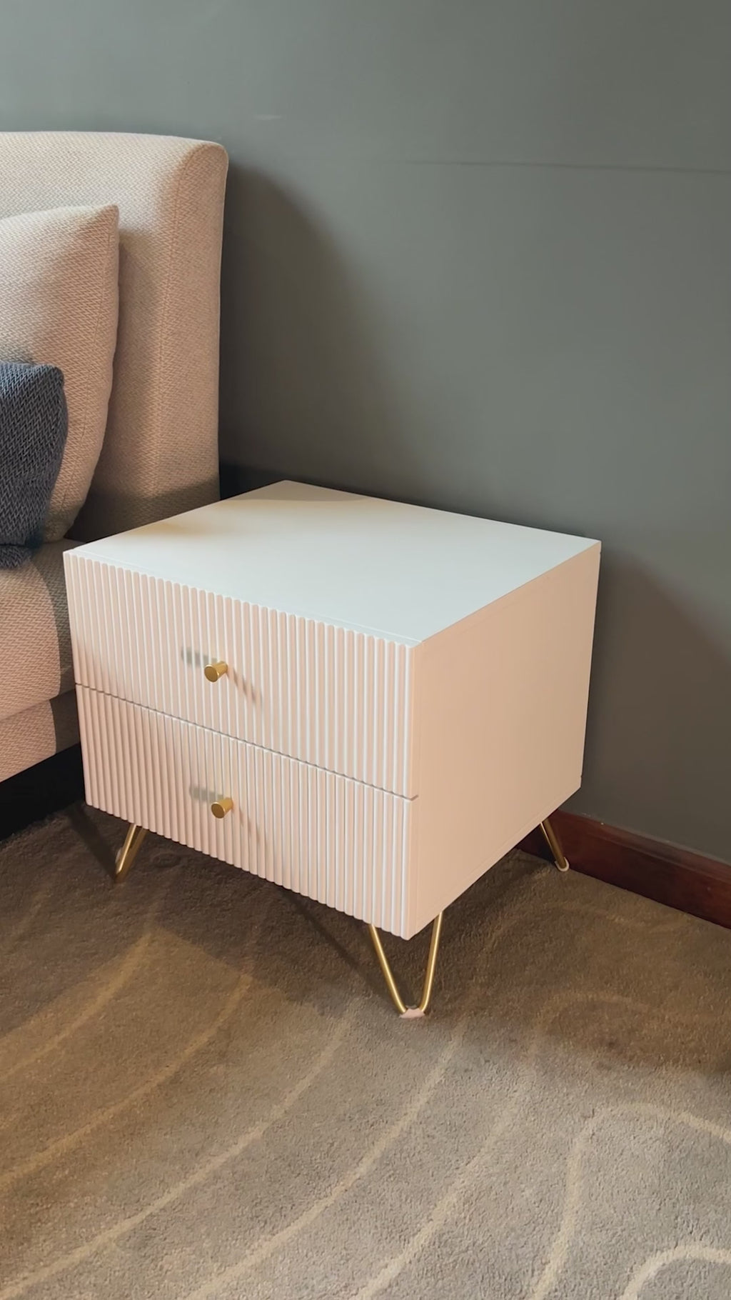 Dream Dock Accent Bedside Table For Home