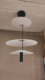 Lumivera Ceiling Light For Home & Home Decoration Item - Black (Italian Designer Collection)