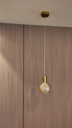 Golden Glow Hanging Ceiling Light For Living Room & Home Decoration item