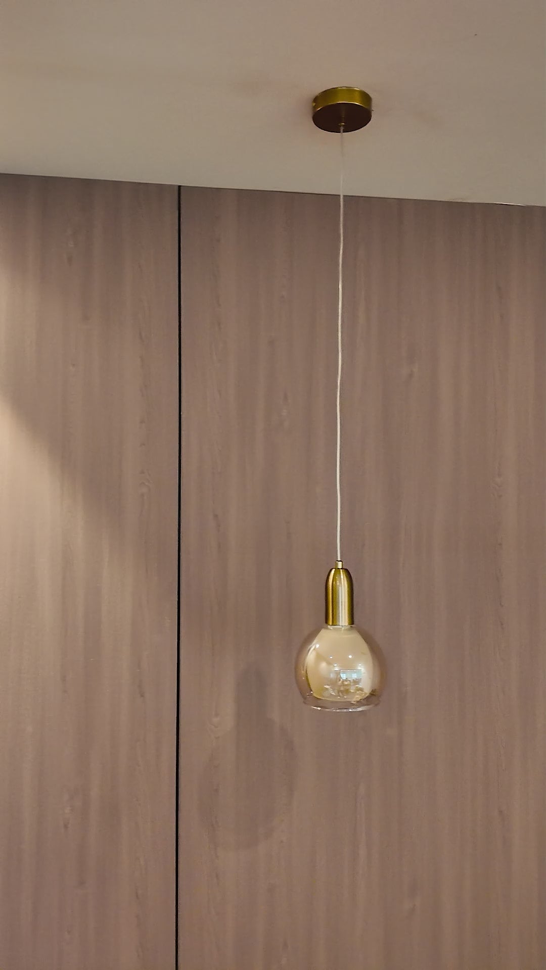 Golden Glow Hanging Ceiling Light For Living Room & Home Decoration item