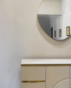 Snow Vortex Wooden Storage Cabinet and Console Table For Home & Crockery Storage Cabinet / Crockery Unit