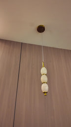 Pearl Trio Hanging Light For Living Room & Home Decoration item