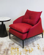 Jade Sanctuary Lounge Chair - Red