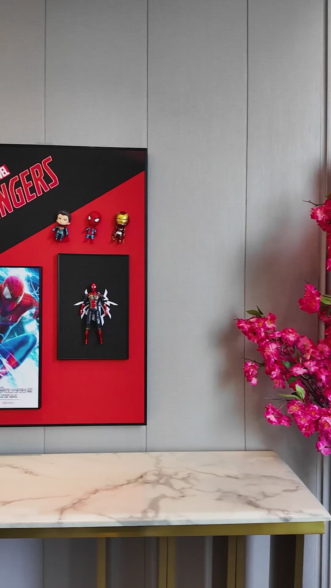 Avengers Legacy Pop Art Shadow Box & Wall Decoration Item