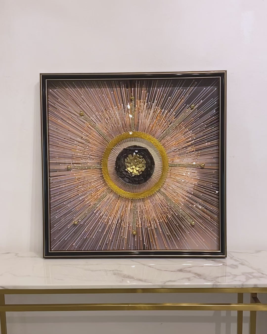Galactic Dreamscape Wall Decoration Shadow Box - Medium