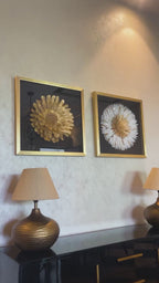 Glitz and Glam & Homely Treasure Shadow Box for Wall Decoration - Set of 2