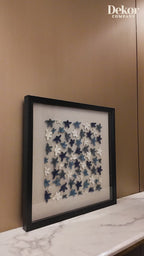 Floral Symphony Shadow Box for Wall Decoration & Wall Art