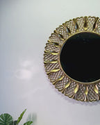 Lattice Bloom Designer Wall Mirror