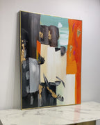 Whispering Whimsy Wall Decor Paintings (With outer Floater Frame)