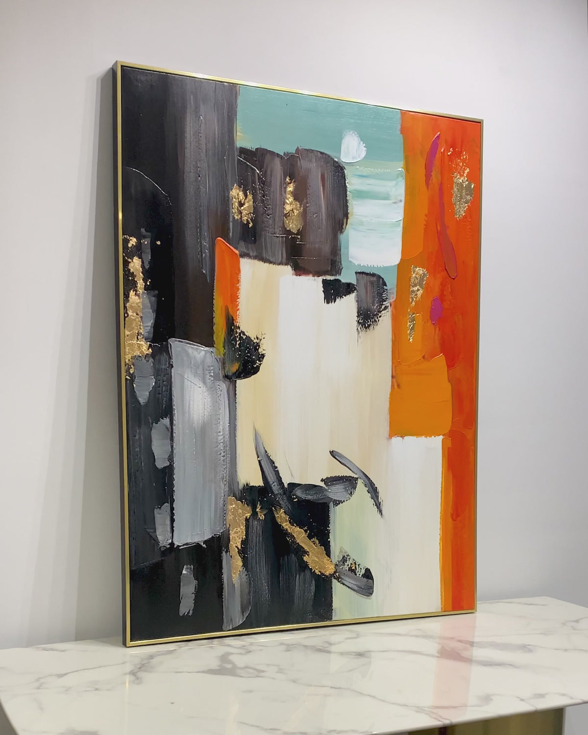 Whispering Whimsy Wall Decor Paintings (With outer Floater Frame)