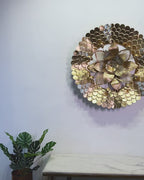 Solar Elegance Metal Art Wall Decoration