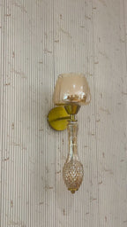 The Aura Nest Wall Lamp for Home & Item for Wall Decoration - Single Sconce