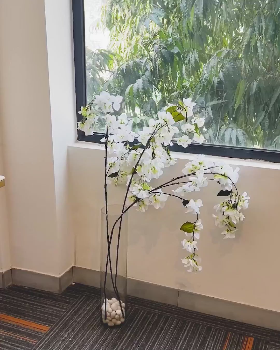 Tropical Charm Bougainvillea Artificial Branch (Single Stem Only)
