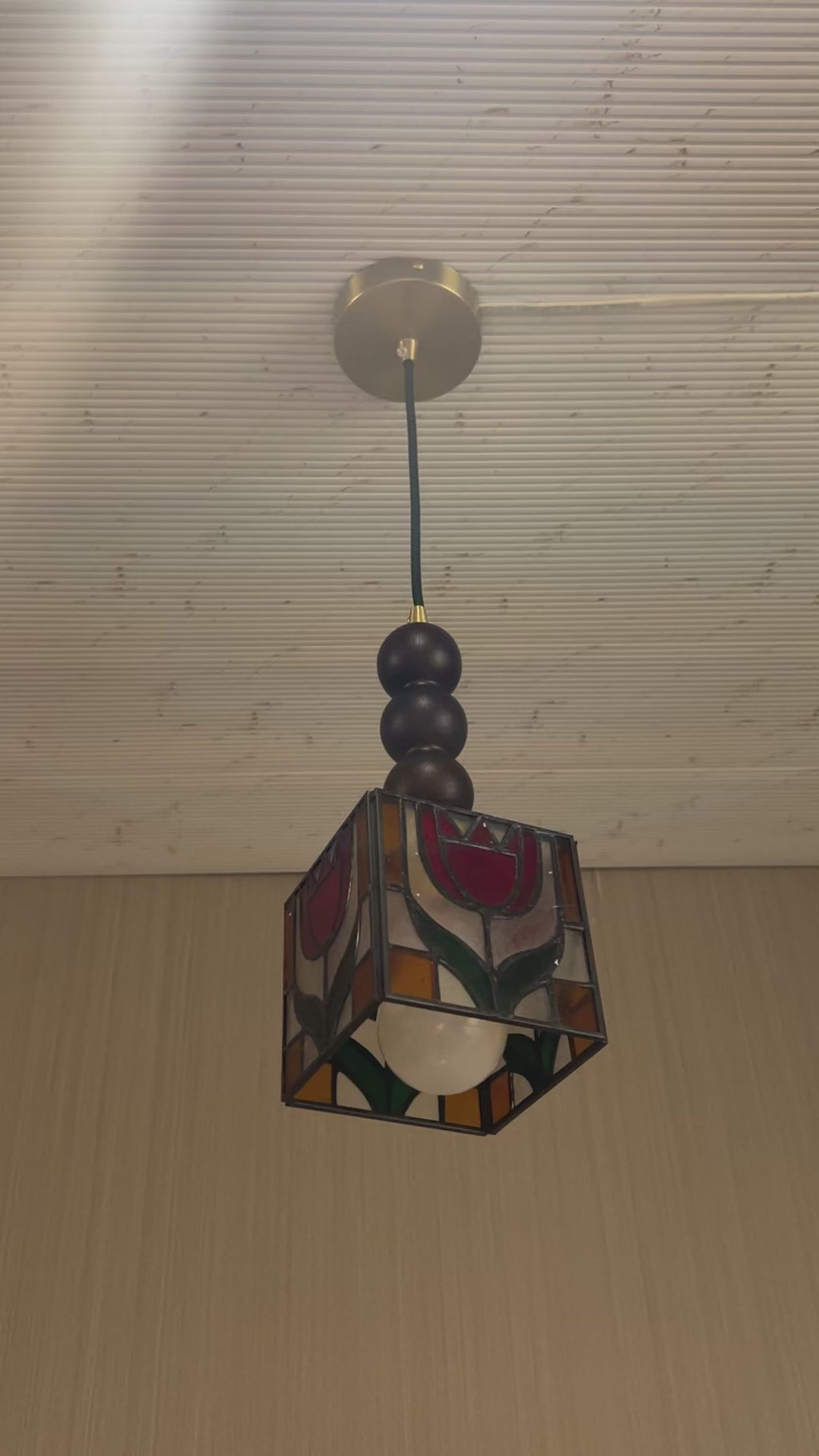 Vintage Rose Pendant Light For Home