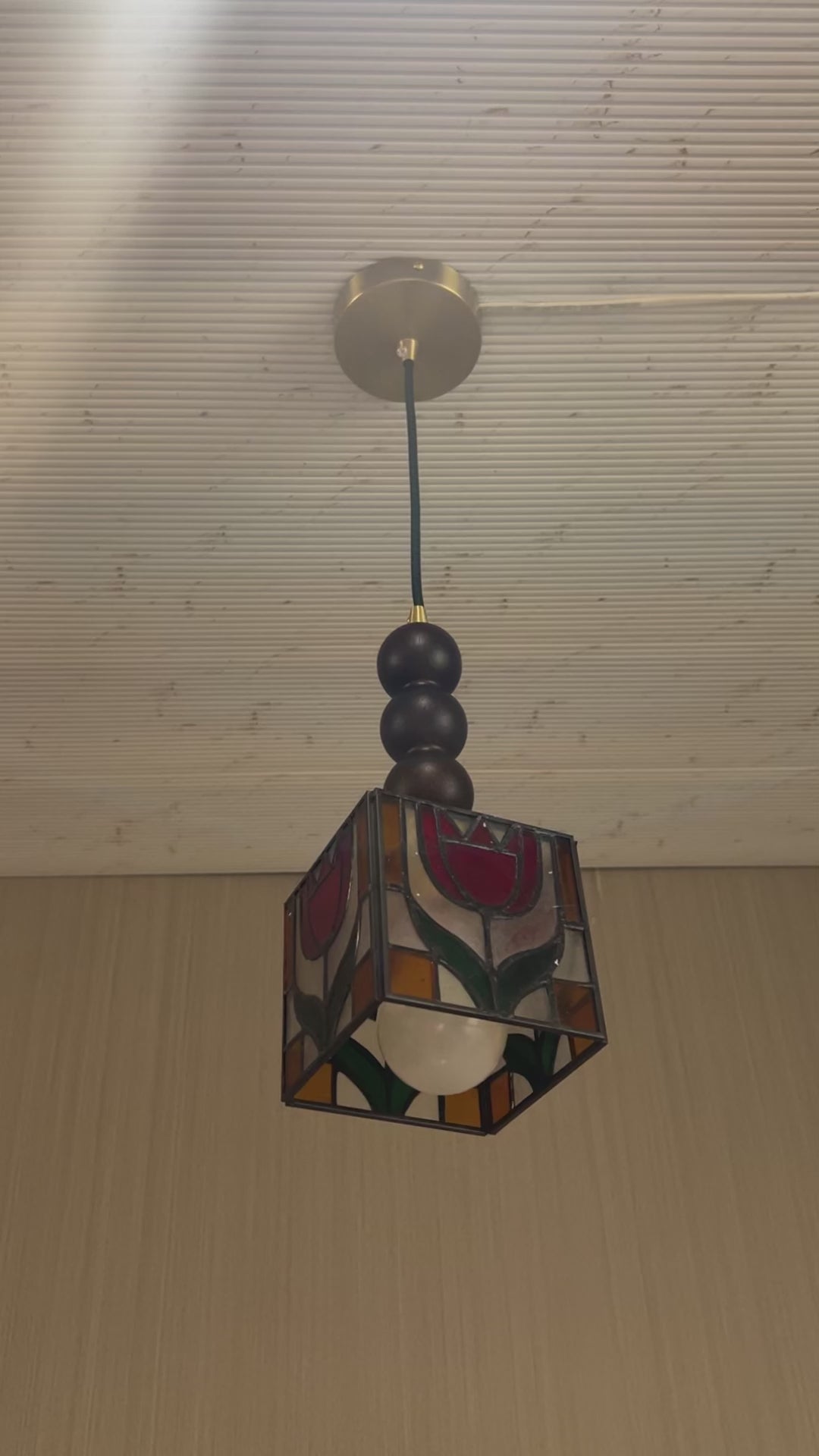 Vintage Rose Pendant Light For Home