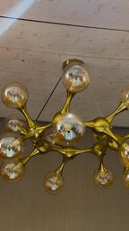 Solar Crest Chandelier Light For Living Room & Item for Home Decoration
