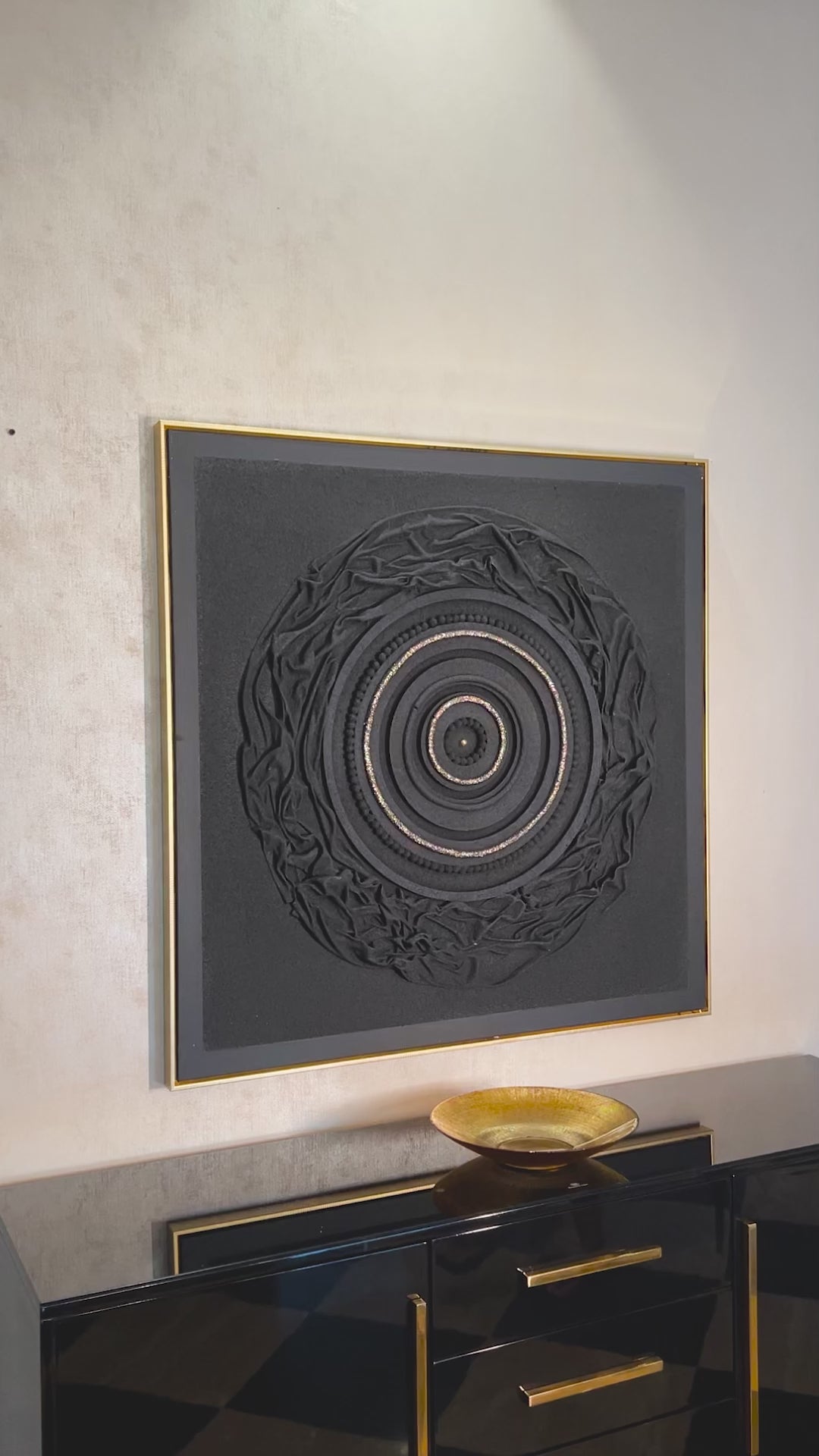 Whispers of Infinity Modern Wall Art (40 x 40 Inches)