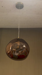 Lumera Drop Ceiling Light For Home & Home Decoration Item - Amber